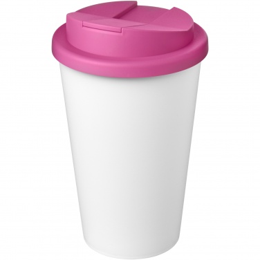 Logotrade promotional giveaway image of: Americano® Eco 350 ml recycled tumbler with spill-proof lid